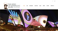 Desktop Screenshot of heroofwaterloo.com.au